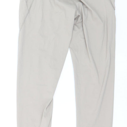 GYMGODDESS Womens Beige Leggings L Activewear High Waist Stretch