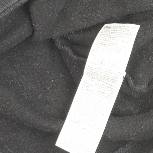 GAP Men's Black Cotton Blend Crew Neck Pullover Sweatshirt S