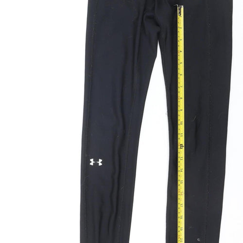 Under Armour Womens Black XS Compression Leggings HeatGear