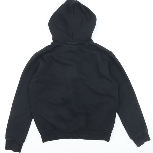 McKenzie Men's Black Full Zip Hoodie Size L Cotton Blend