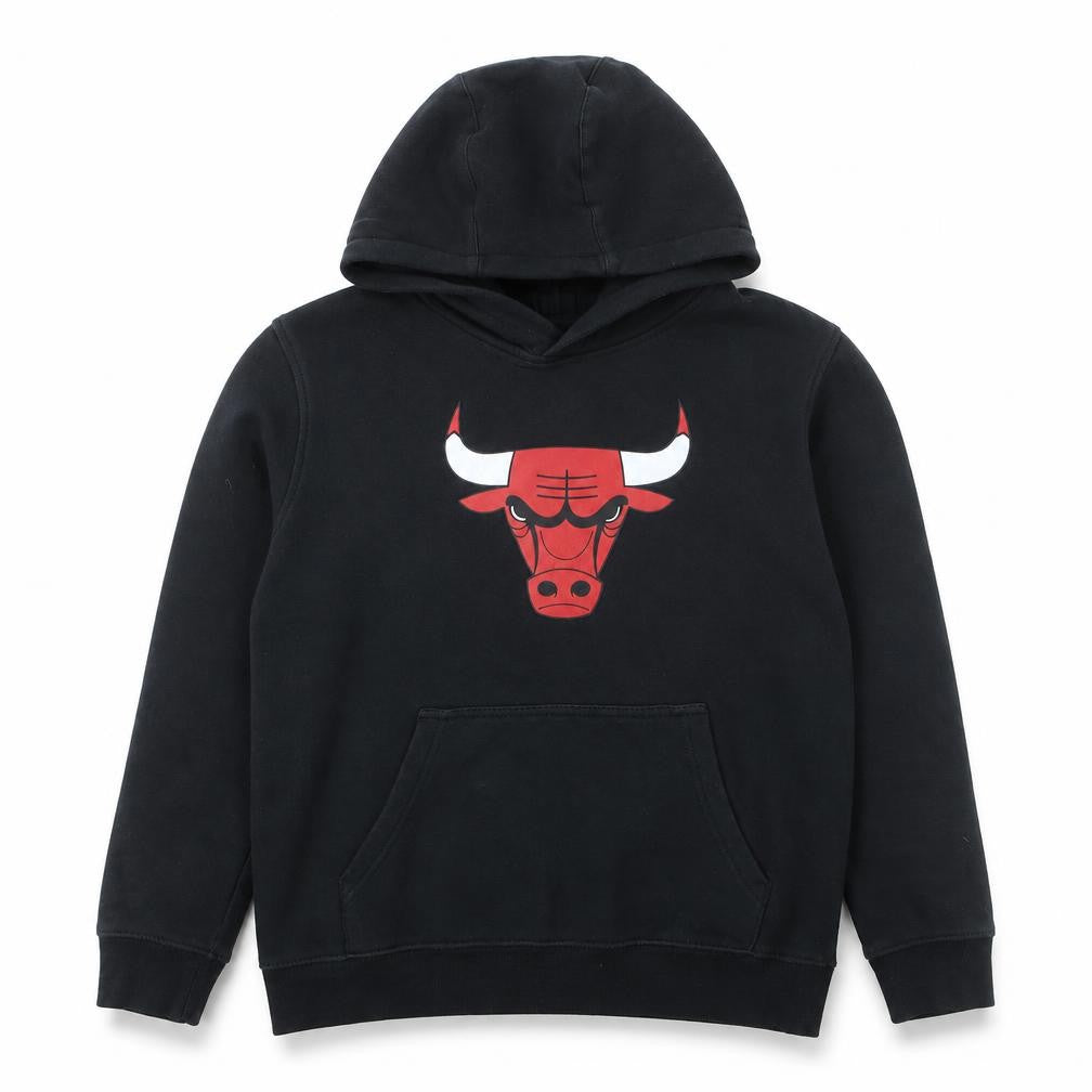 NBA Youth Boys Black Hoodie 14-16 Years Pullover Cotton Blend