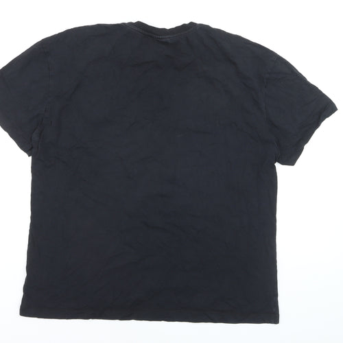 Primark x Basquiat Mens Black XL Graphic Art T-Shirt