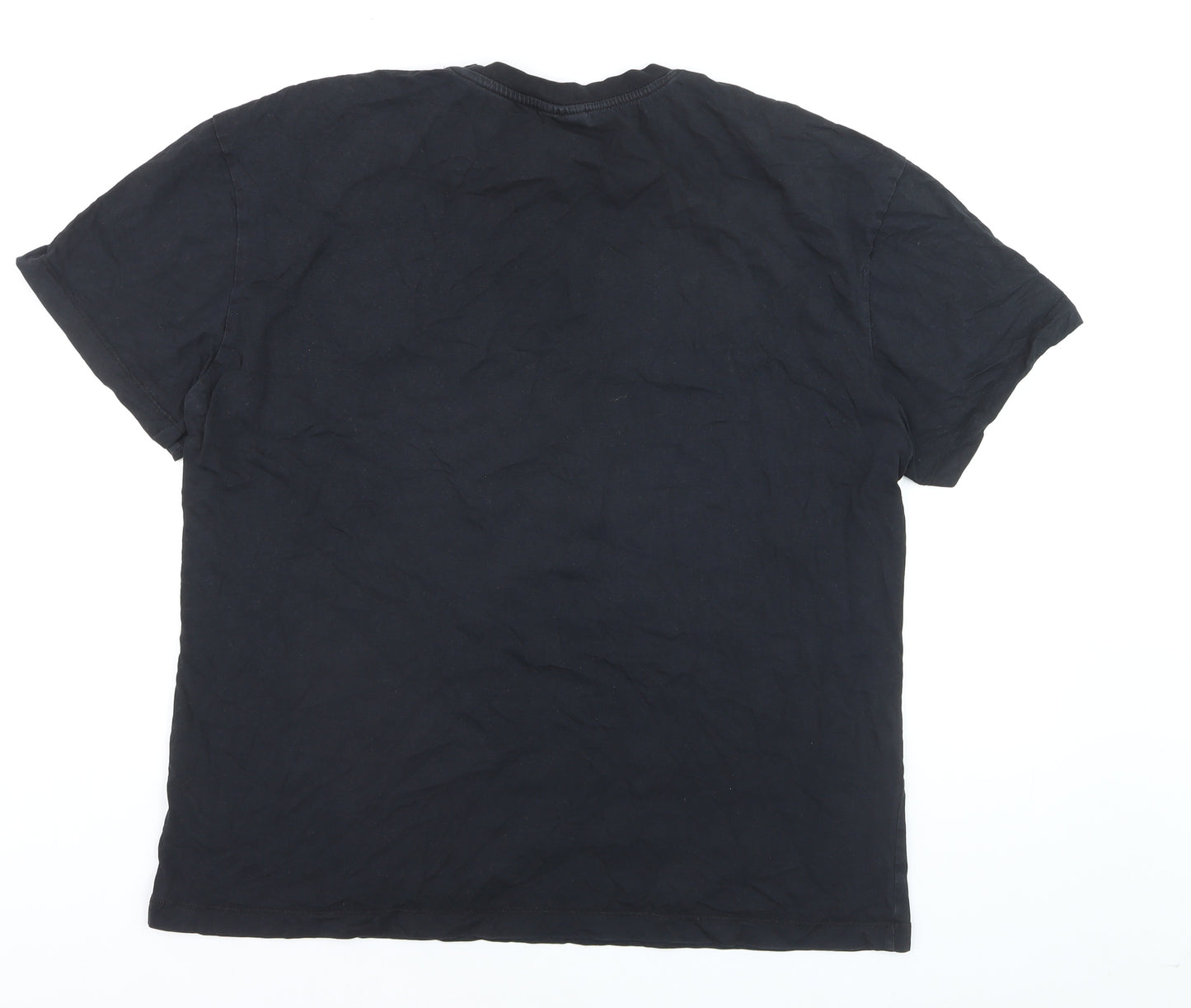Primark x Basquiat Mens Black XL Graphic Art T-Shirt