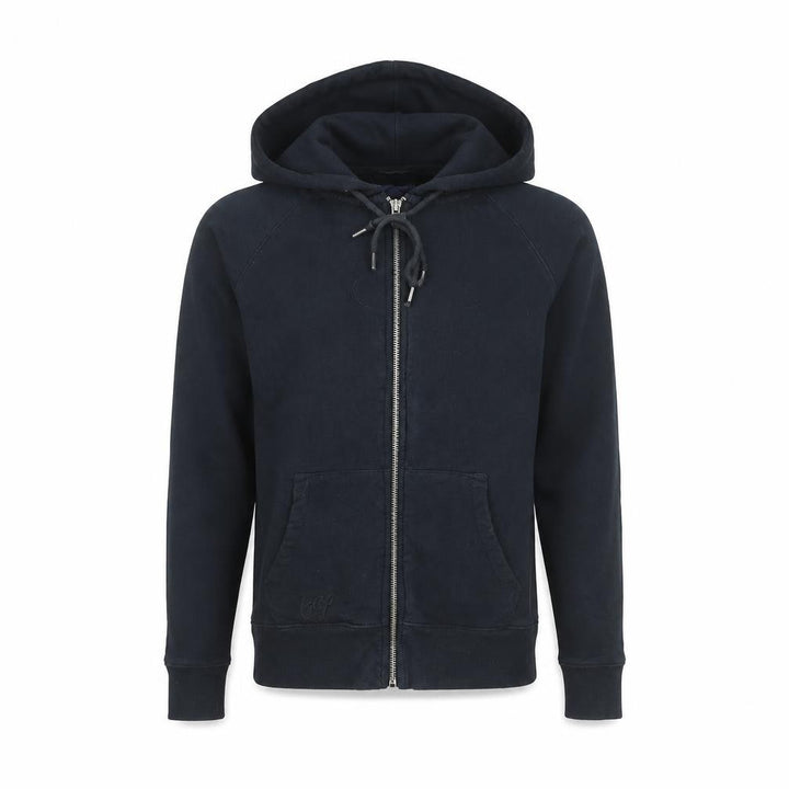 Gap Men’s Black Full Zip Hoodie Small Cotton Blend