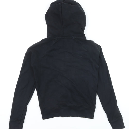 GAP Men’s Black Full Zip Hoodie Small Cotton Blend
