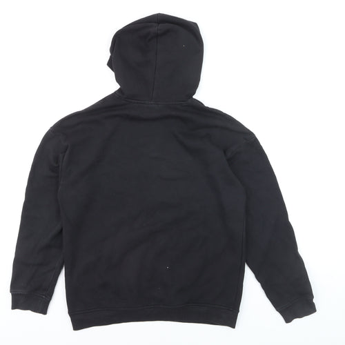 Puma Boys Black Hoodie 15-16 Years Pullover Hooded Sweatshirt