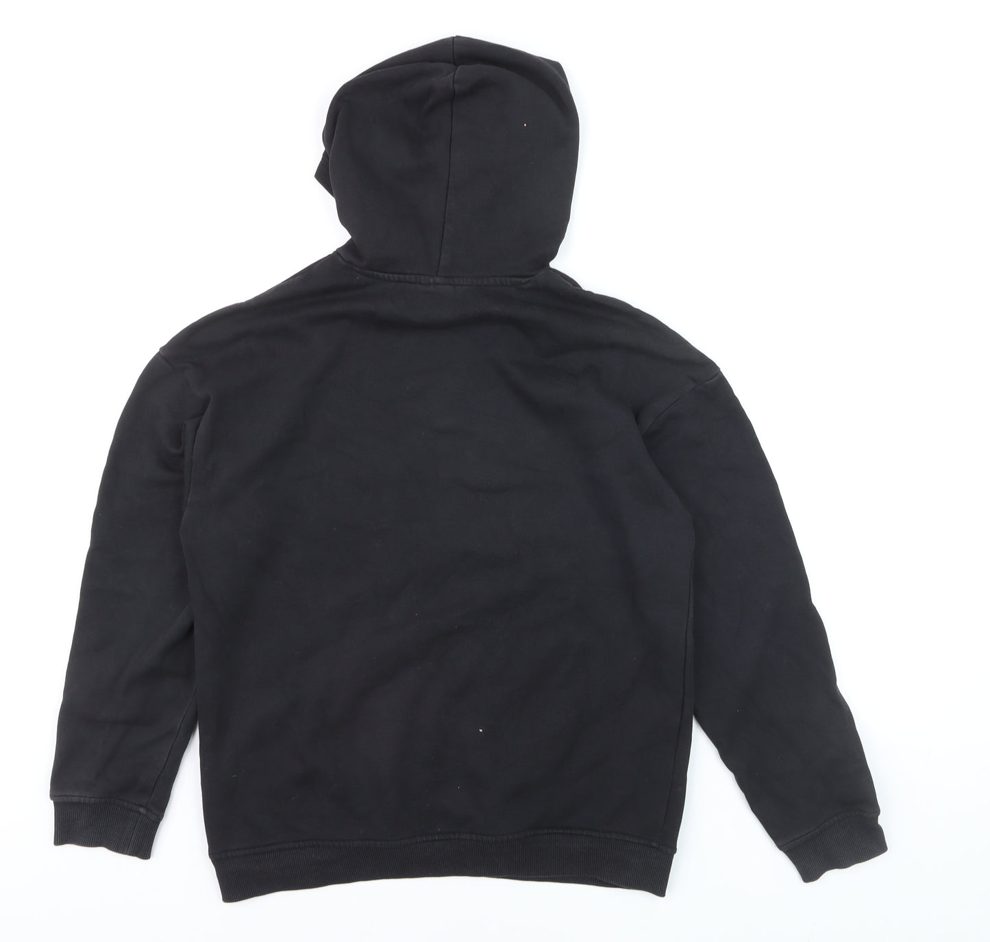 Puma Boys Black Hoodie 15-16 Years Pullover Hooded Sweatshirt
