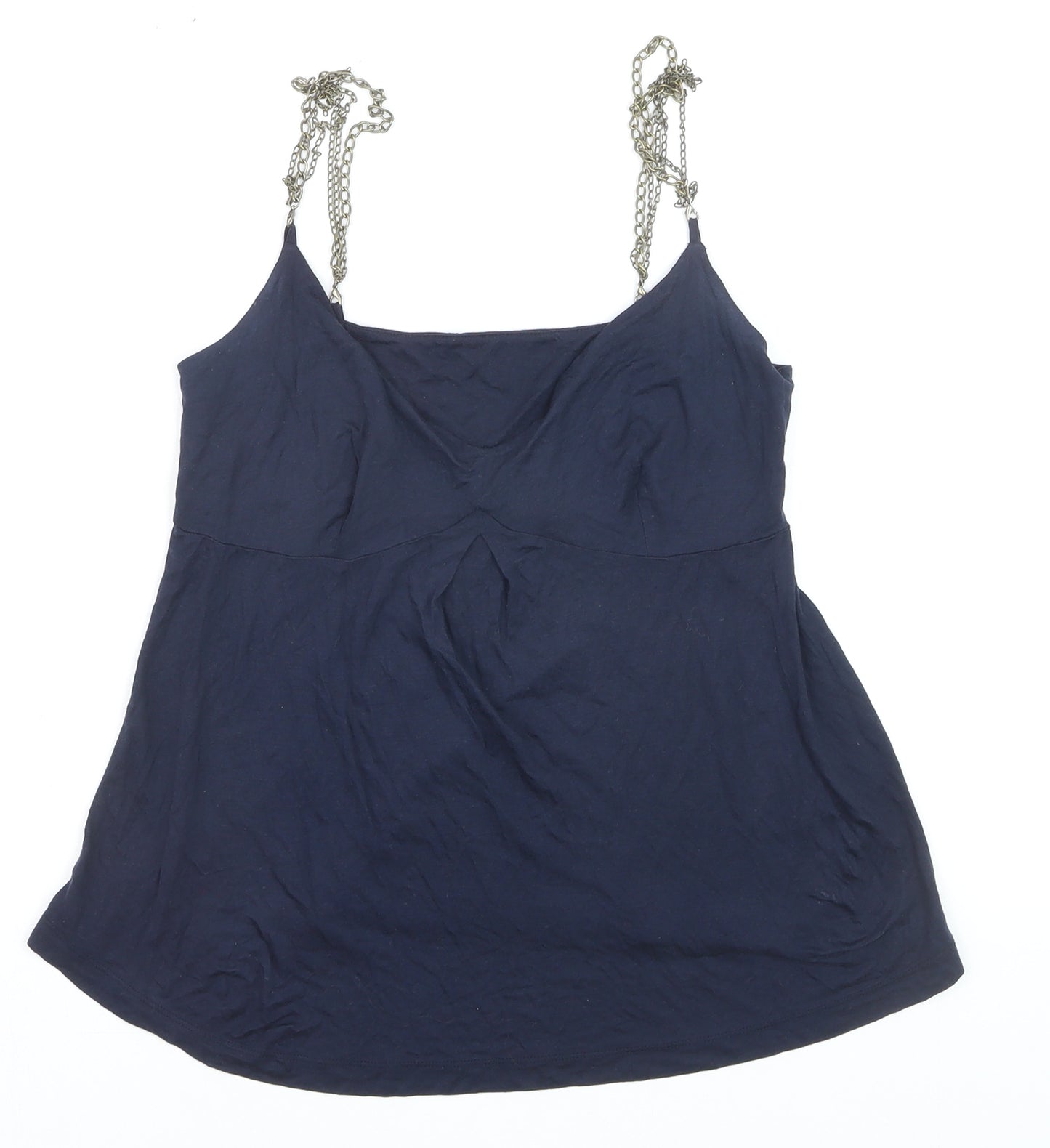 Mexx Women's Blue Lyocell Camisole Tank Top Size M