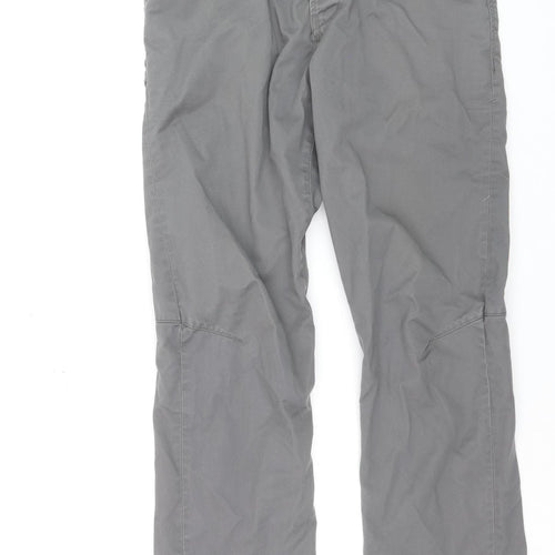 Jack & Jones Men's Grey Straight Fit 36x34 Jeans