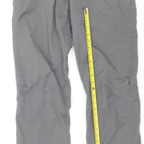 Jack & Jones Men's Grey Straight Fit 36x34 Jeans