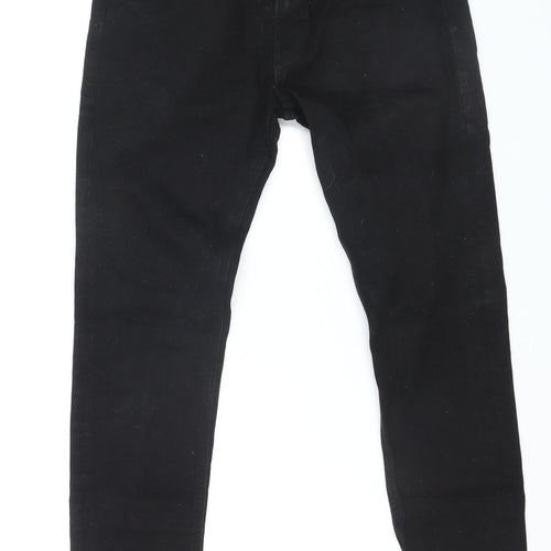 Jack & Jones Men's Black Slim Fit Skinny Denim Jeans 32W 30L