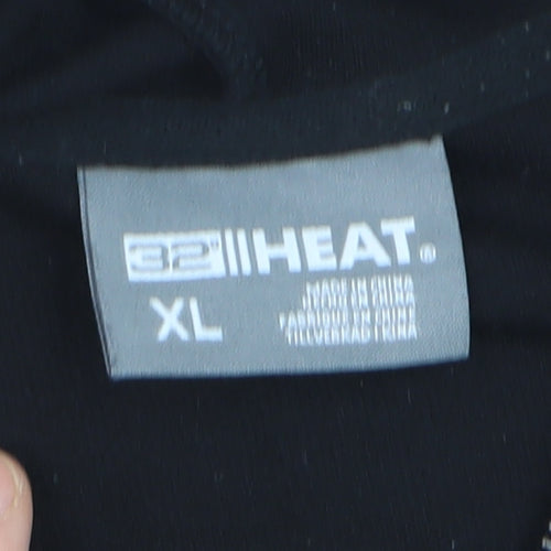 32 Degrees Heat Men's Black XL Full Zip Hoodie