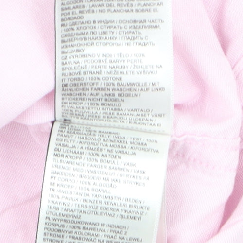 Superdry Men's Pink Cotton Button-Down Long Sleeve Dress Shirt Size S