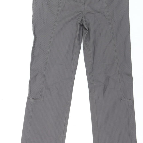 Energie Men Grey Straight Jeans 34 Waist Cotton Blend Stretch