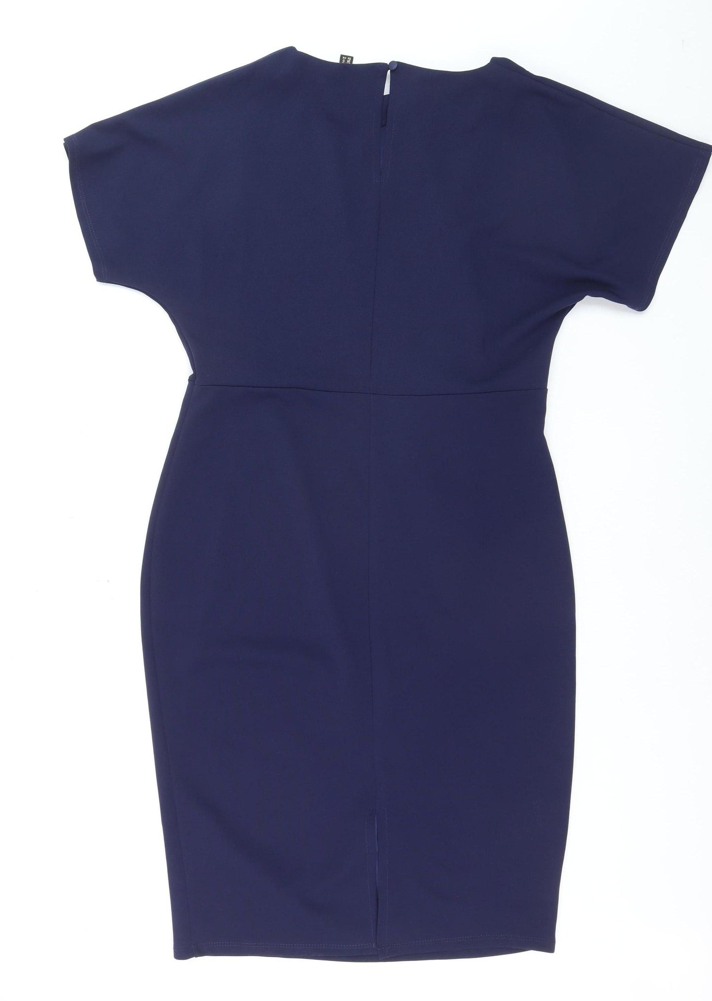 Lipsy Women’s Blue Sheath Knee Length Dress Size 16