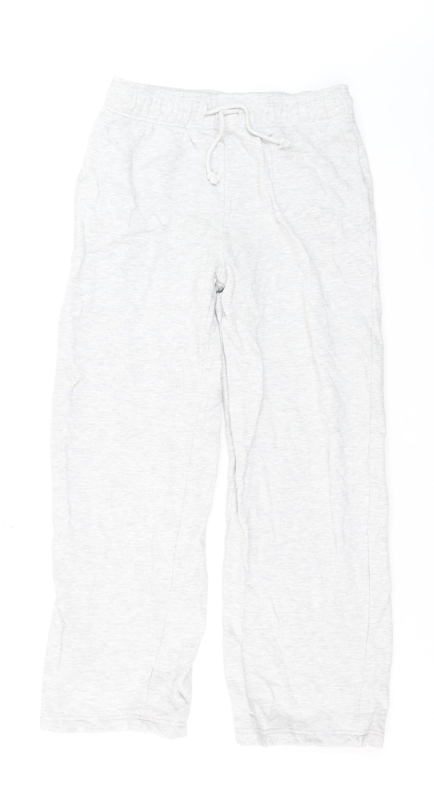 Collusion Womens Grey Jogger Trousers Size 8 Cotton Blend