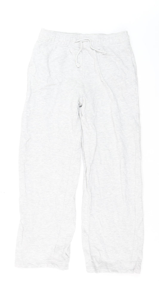 Collusion Womens Grey Jogger Trousers Size 8 Cotton Blend