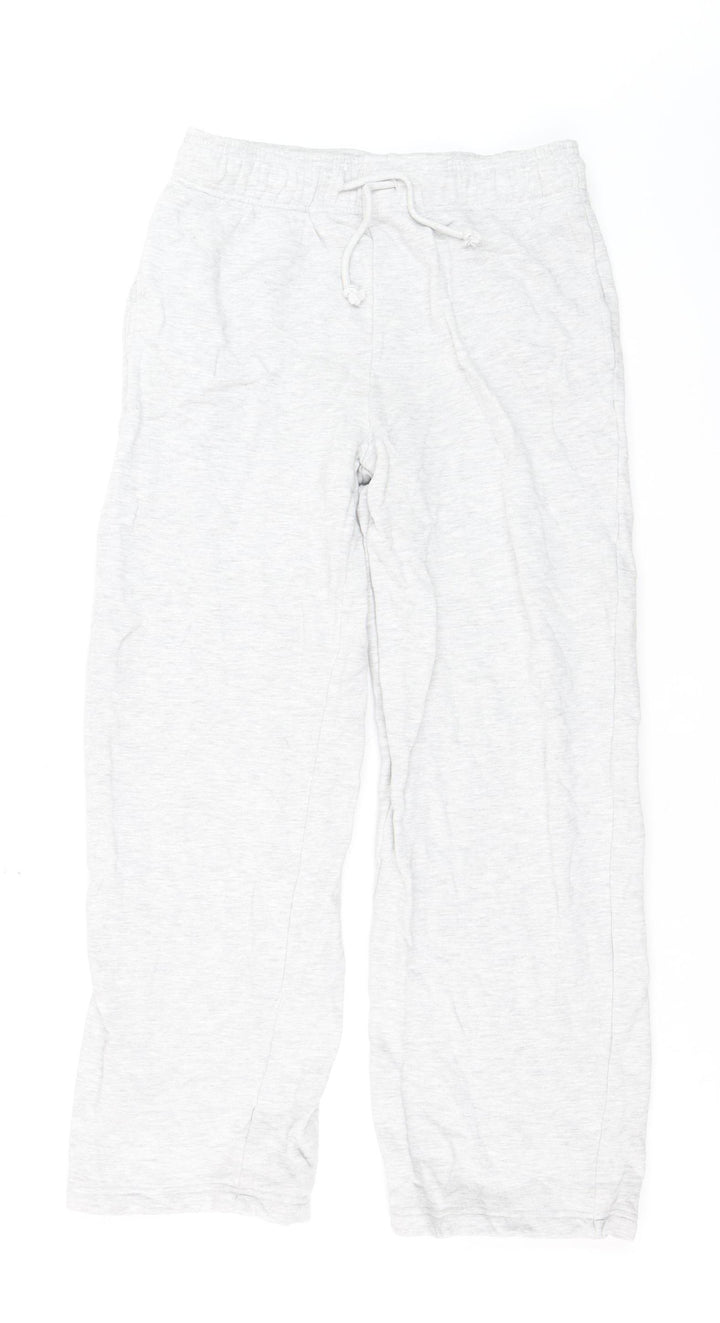 Collusion Womens Grey Jogger Trousers Size 8 Cotton Blend