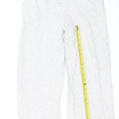 Collusion Womens Grey Jogger Trousers Size 8 Cotton Blend
