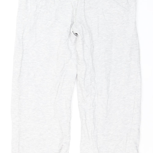 Collusion Womens Grey Jogger Trousers Size 8 Cotton Blend