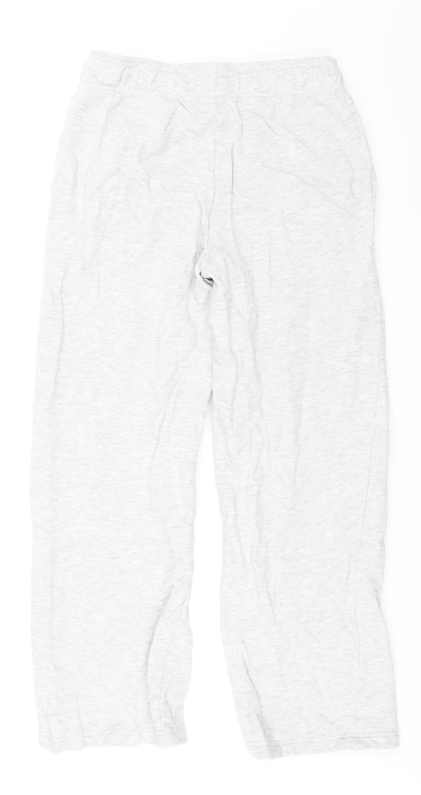 Collusion Womens Grey Jogger Trousers Size 8 Cotton Blend