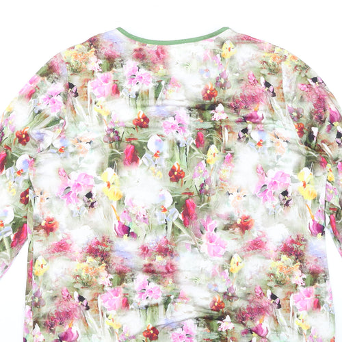 Sommermann Women Multicoloured Floral Tunic Blouse Size 16