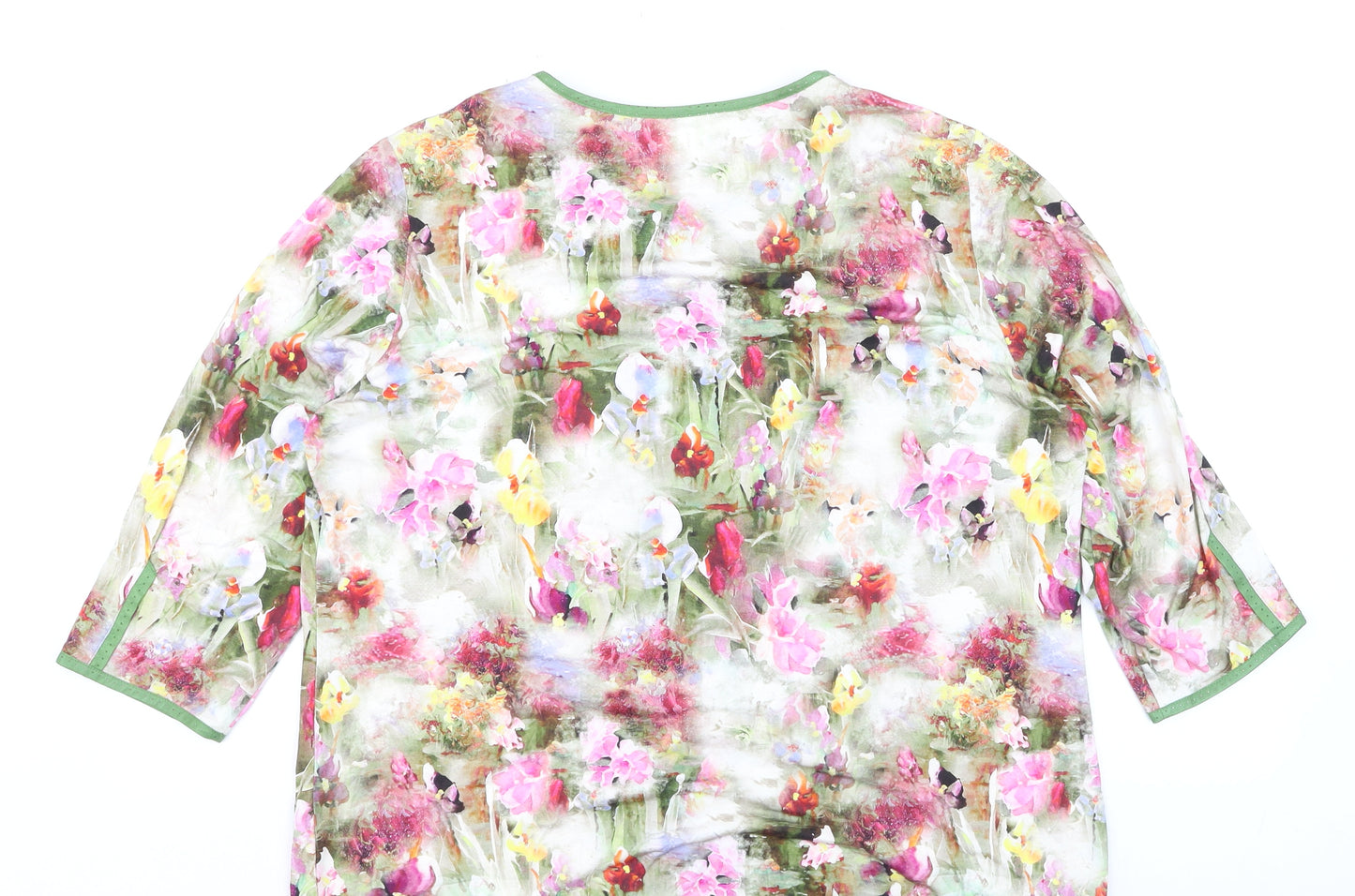 Sommermann Women Multicoloured Floral Tunic Blouse Size 16