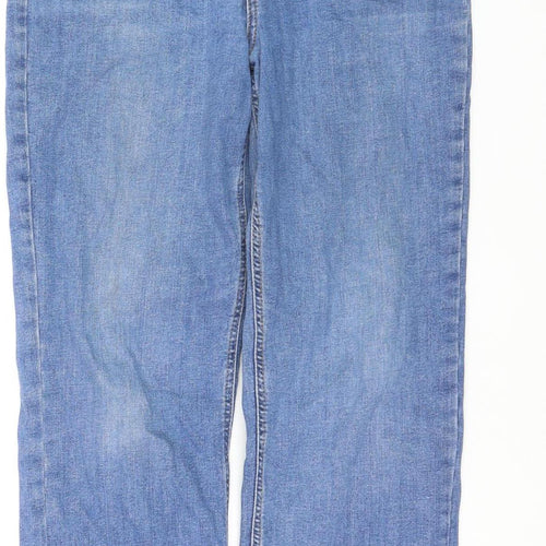 Dunnes Stores Womens Blue Straight Leg Jeans Size 14