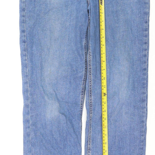 Dunnes Stores Womens Blue Straight Leg Jeans Size 14