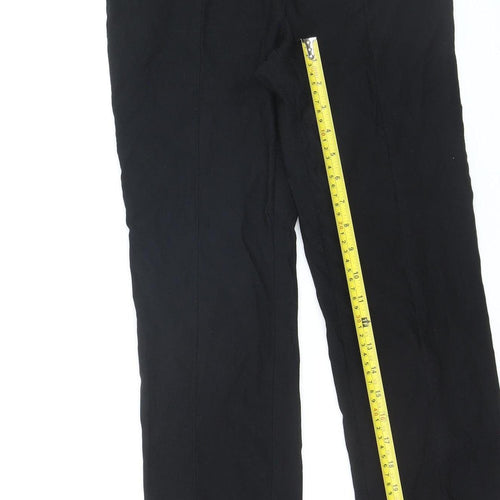 Gallery Women’s Black Stretch Leggings Size 8 Mid Rise Comfort Fit