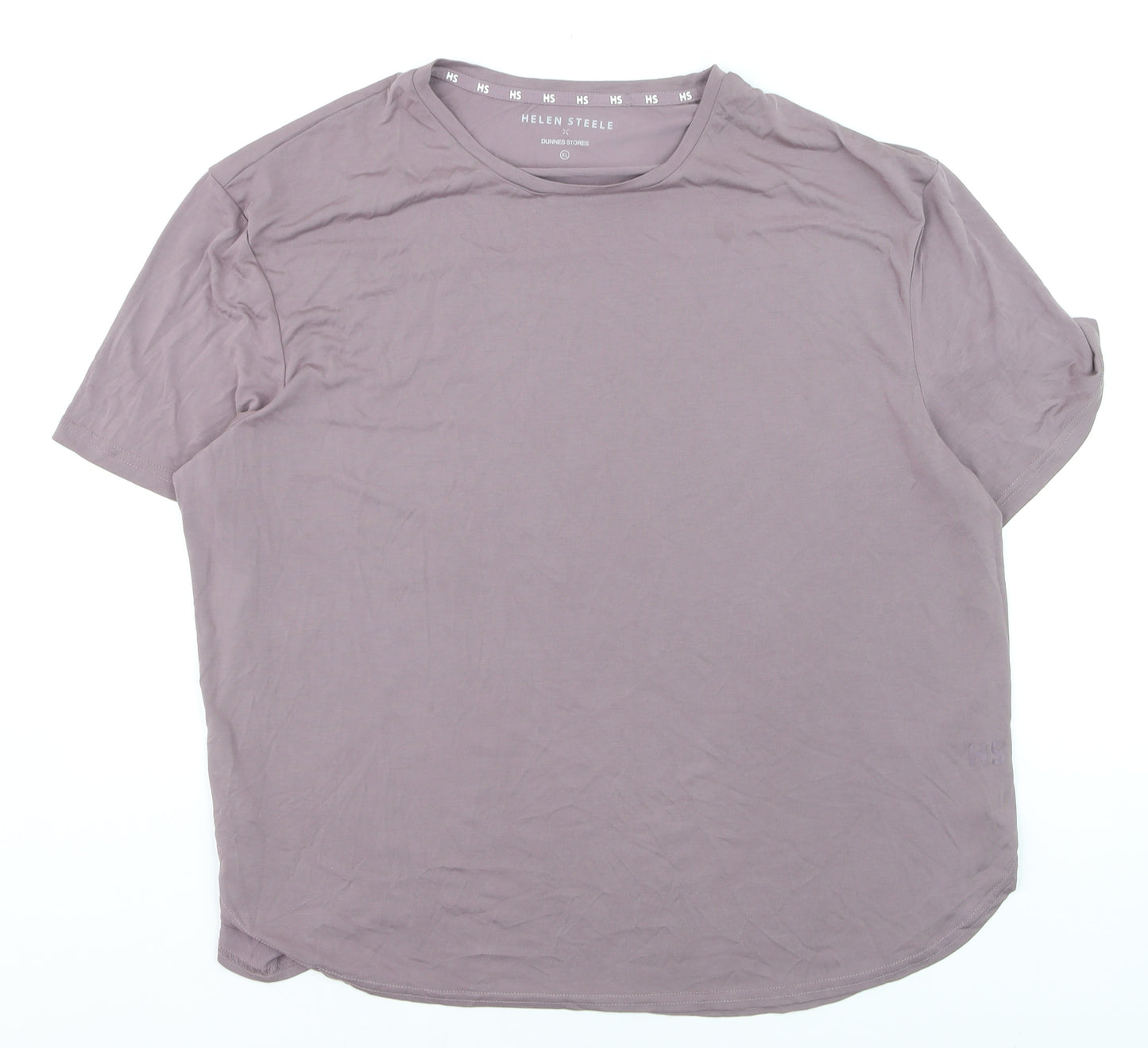 Helen Steele Women's Purple XL Modal Blend Active T-Shirt