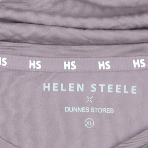 Helen Steele Women's Purple XL Modal Blend Active T-Shirt