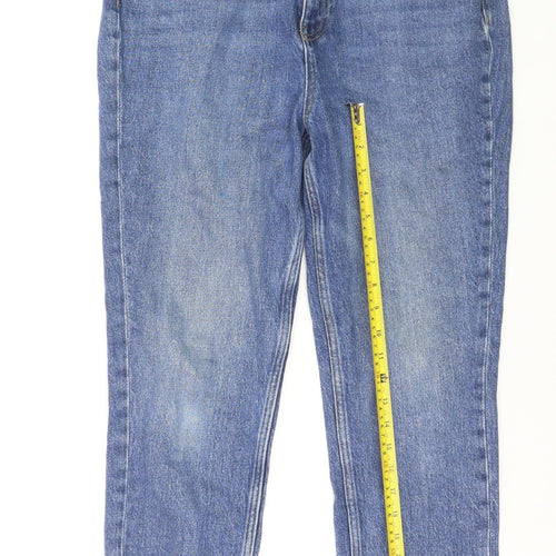 JJXX Women's Blue Slim High Waist Denim Jeans Size 12