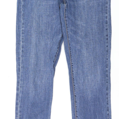 Diesel Women Blue Slim Fit Straight Jeans Size 10