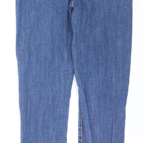 Diesel Women Blue Slim Fit Straight Jeans Size 10