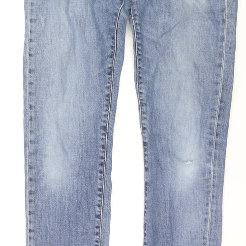 Levi's Premium Women's Blue Straight Leg Jeans Size 16 33x36 Denim