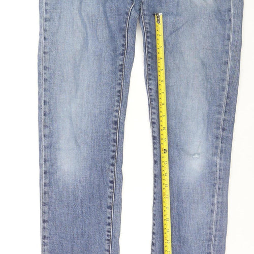 Levi's Premium Women's Blue Straight Leg Jeans Size 16 33x36 Denim
