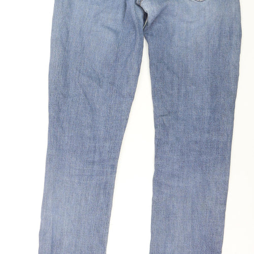 Levi's Premium Women's Blue Straight Leg Jeans Size 16 33x36 Denim