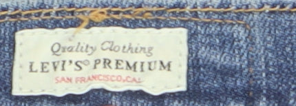 Levi's Premium Women's Blue Straight Leg Jeans Size 16 33x36 Denim