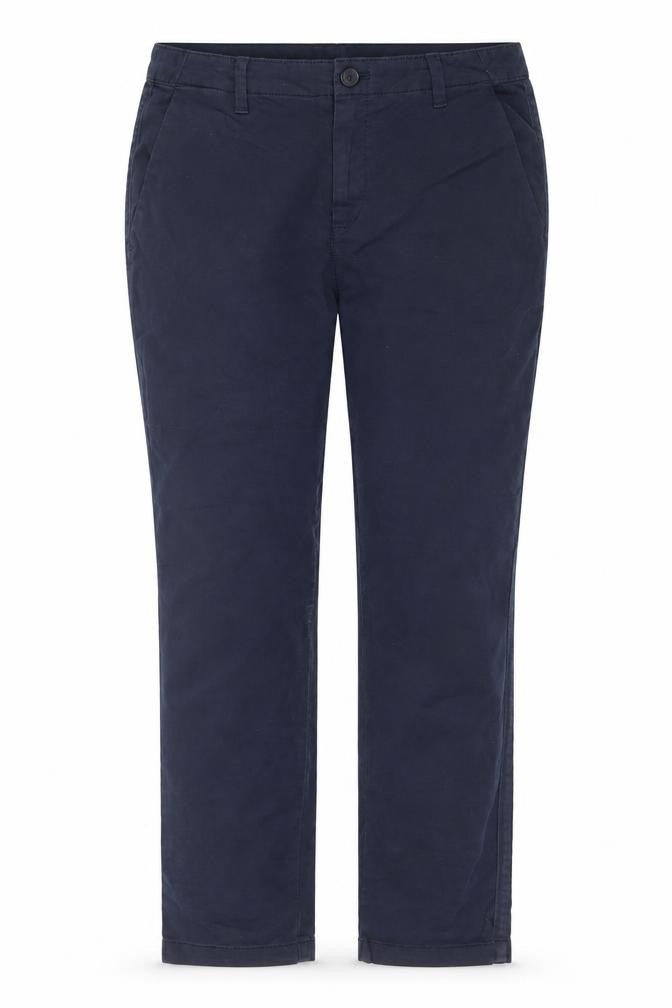Gap Women’s Blue Size 6 Girlfriend Chino Trousers Cotton Stretch