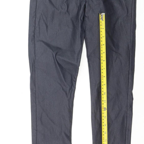 DMIM Club Women’s Black High Waist Jegging Trousers Size 10 Skinny Fit