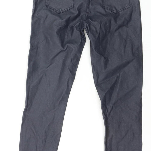 DMIM Club Women’s Black High Waist Jegging Trousers Size 10 Skinny Fit