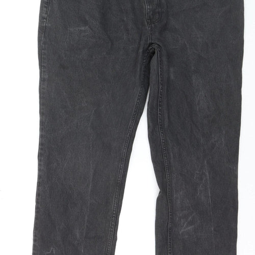 Pierre Cardin Men Black Regular Fit Denim Jeans Size 40W L