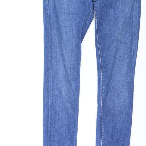Salsa Women Blue Skinny Mid Rise Stretch Denim Jeans Size 8