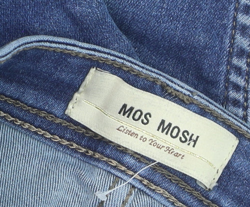 Mos Mosh Women's Blue Size 30 Straight Leg Stretch Denim Jeans