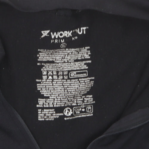 Primark Women Black XL Full Zip Stretch Track Jacket