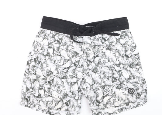 Big Buddha Men's Multicoloured Slim Fit Beach Shorts Size M