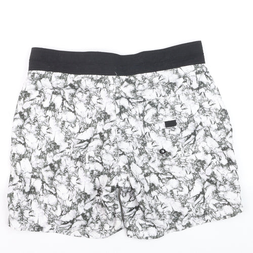 Big Buddha Men's Multicoloured Slim Fit Beach Shorts Size M