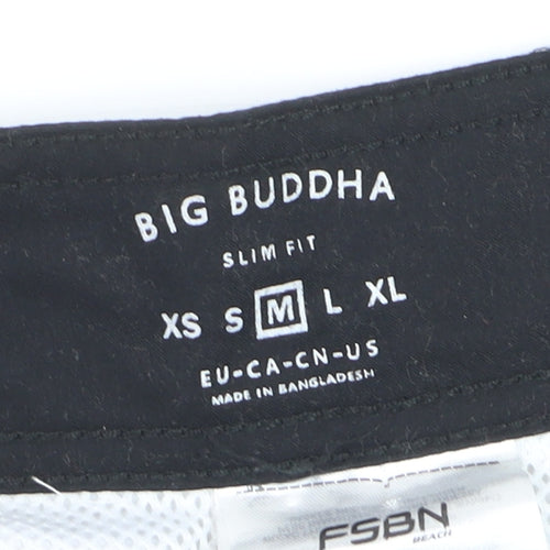 Big Buddha Men's Multicoloured Slim Fit Beach Shorts Size M