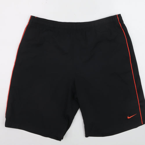 Nike Men’s Black Dri-Fit Shorts L Moisture Wicking Quick Dry